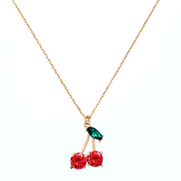 KATE SPADE • Ma Chérie Cherry Necklace - Picture 1 of 5